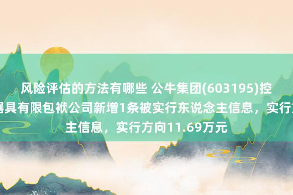 风险评估的方法有哪些 公牛集团(603195)控股的苏州公牛