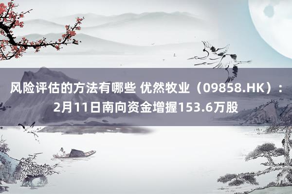 风险评估的方法有哪些 优然牧业（09858.HK）：2月11日南向资金增握153.6万股